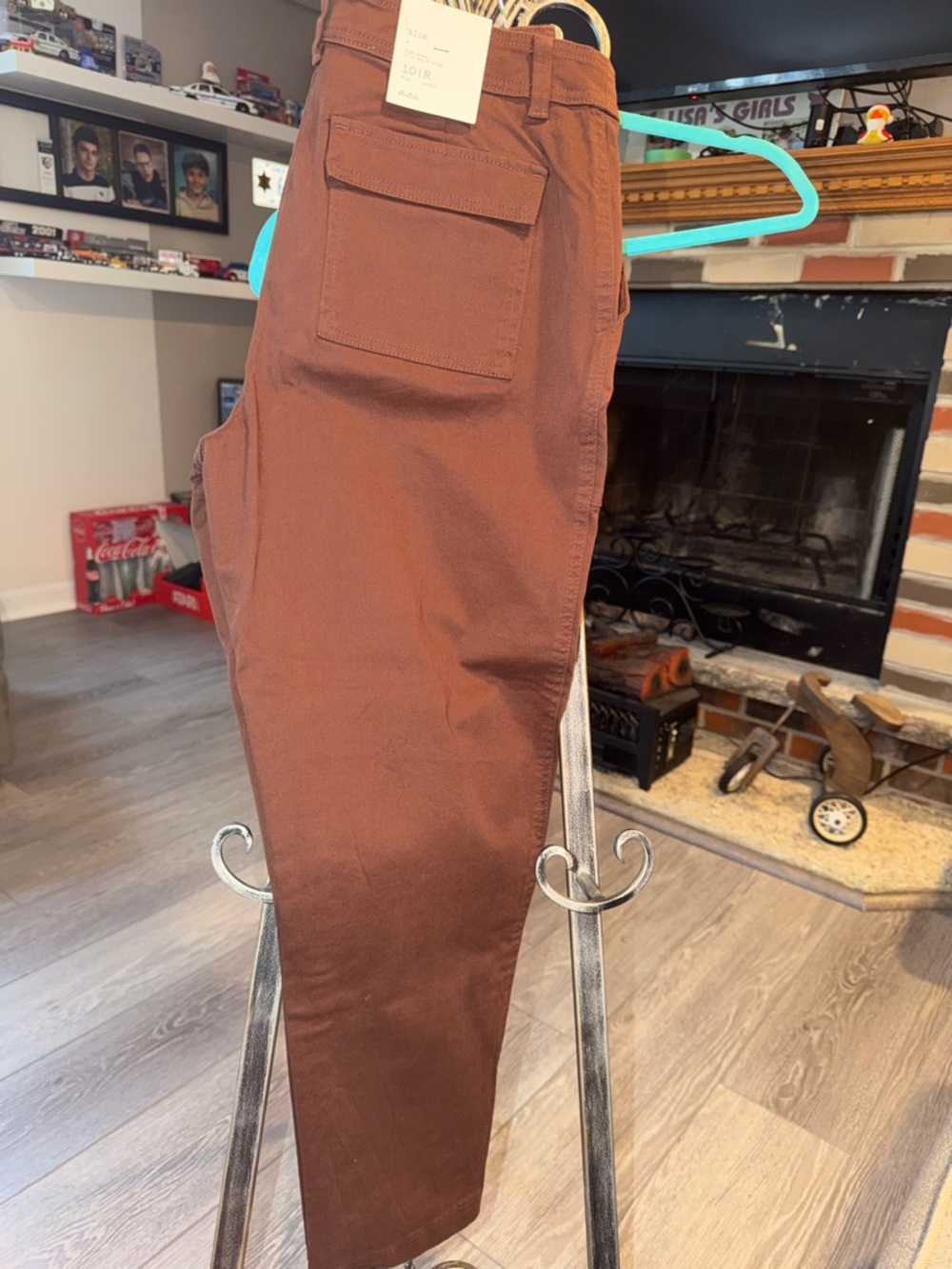a new day pants in Brick Brown